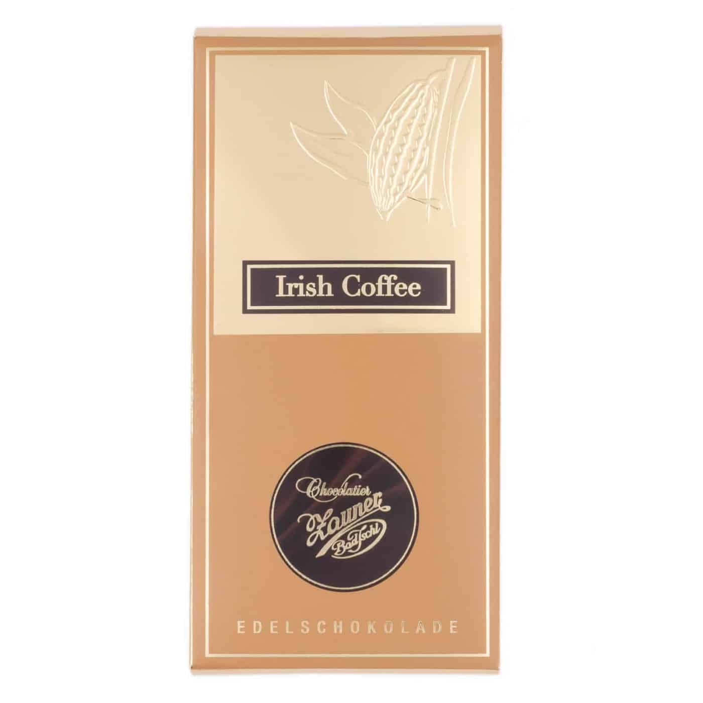 Schokolade-Irish-Coffee feiner Milchschokoladecaramel mit edler Irish-Coffee-Füllung
